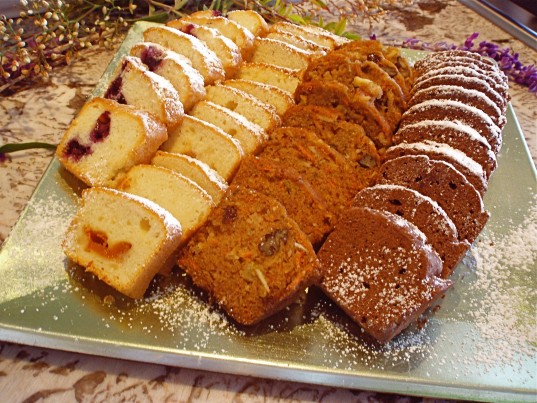 A Selection of Tea Breads
