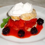 A Mother's Day Brunch- with Mixed Berry Shortcake for Dessert
