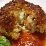 Something Old, Something New-Jarlsberg Stuffed Shrimp Cakes
