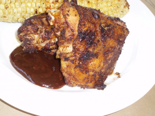 Grilled Chicken wit All South Barbecue Rub