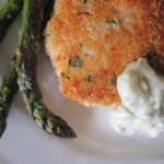 Summer Garden Parties- and a Recipe for Salmon Cakes