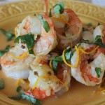 Shrimp with Tequila and Orange for Cinco de Mayo