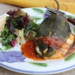 Crab and Goat Cheese Stuffed Chiles for Cinco De Mayo