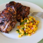 Jerk Chicken with Mango Salsa