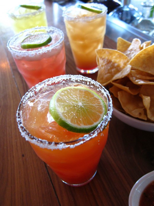 Blanco's Pomegranate and Grapefruit Margarita 