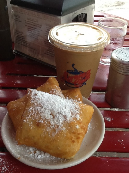 Beignets at Morning Call
