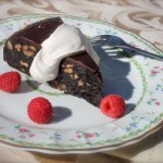 Chocolate Pecan Torte and Gold Brick Eggs