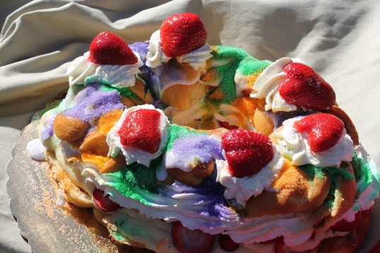 Maurice's Ponchatoula Strawberry King Cake