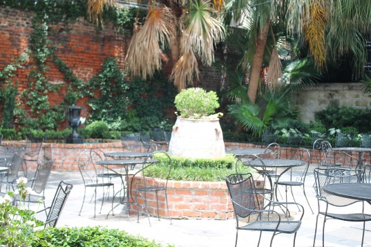 Courtyard at Broussard's 