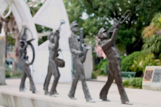 New Orleans Marching Band Monument