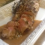 Herb and Mustard Roasted Pork Tenderloin