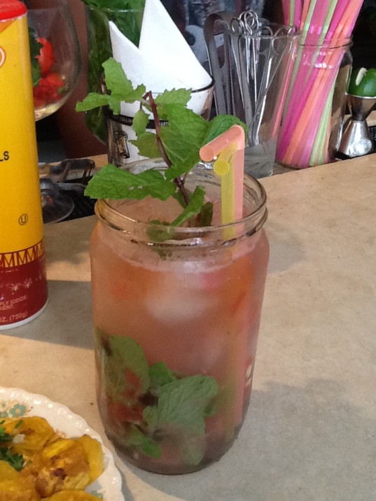 Fresh Watermelon Mojito