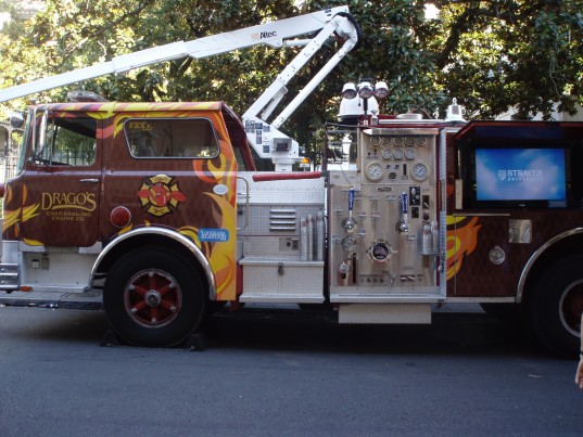 Drago's Hook and Ladder Grill Truck