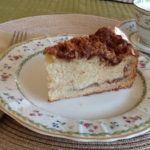 Pear and Spice Sour Cream Coffee Cake