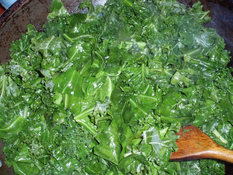 A Pan Full of Greens Resized