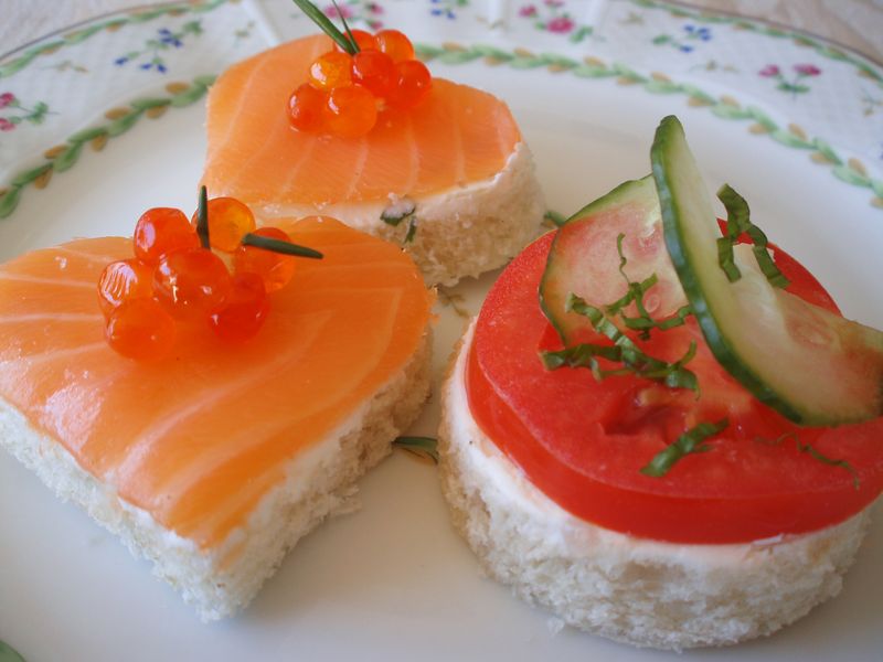 Smoked Salmon Canapés