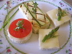 Jarlsberg Snofrisk Vegetable Canapés