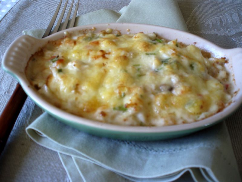 Crabmeat Gratin