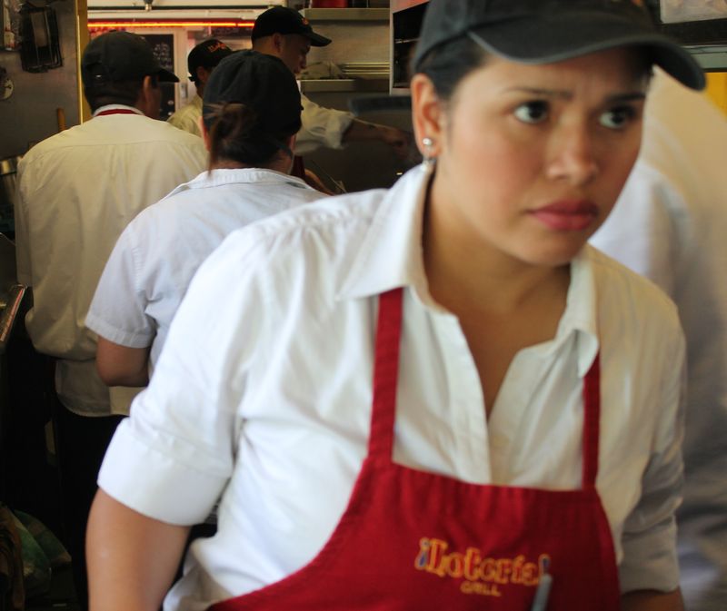 Ordering at Loteria Grill