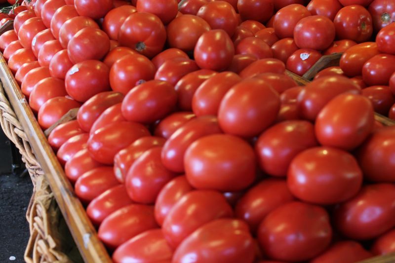 Tomatoes at the Original Farmers Market
