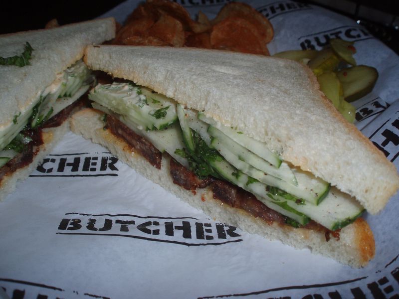 Pork Belly Sandwich from Cochon Butcher