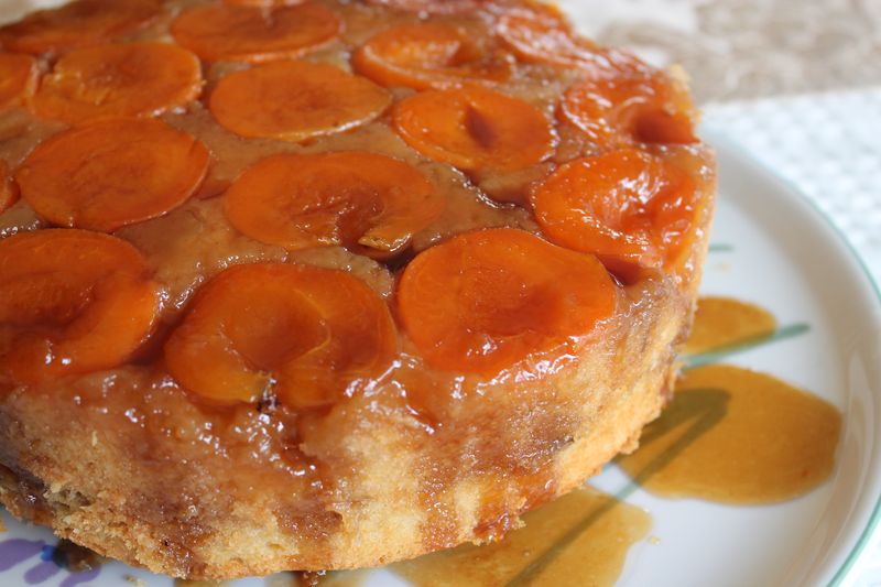 Apricot Upside Down Cake