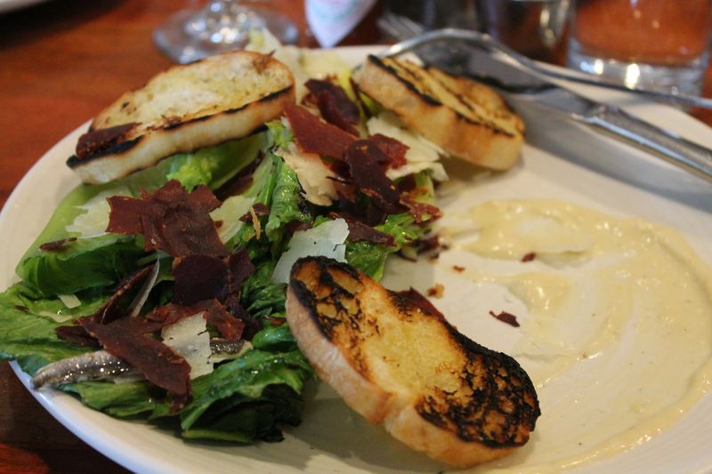 Grilled Romaine Salad