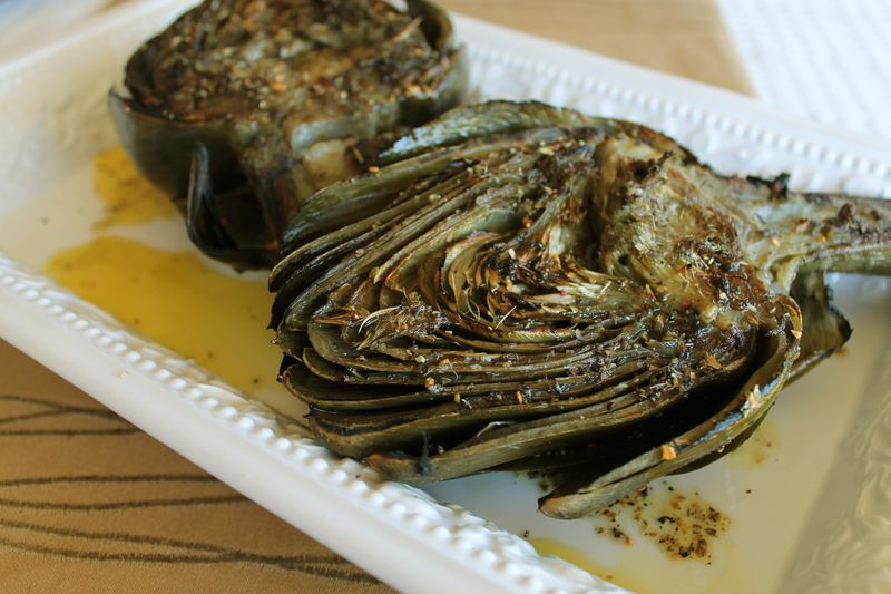 Grilled Artichoke