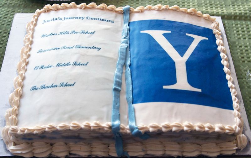 Justin's Graduation Cake