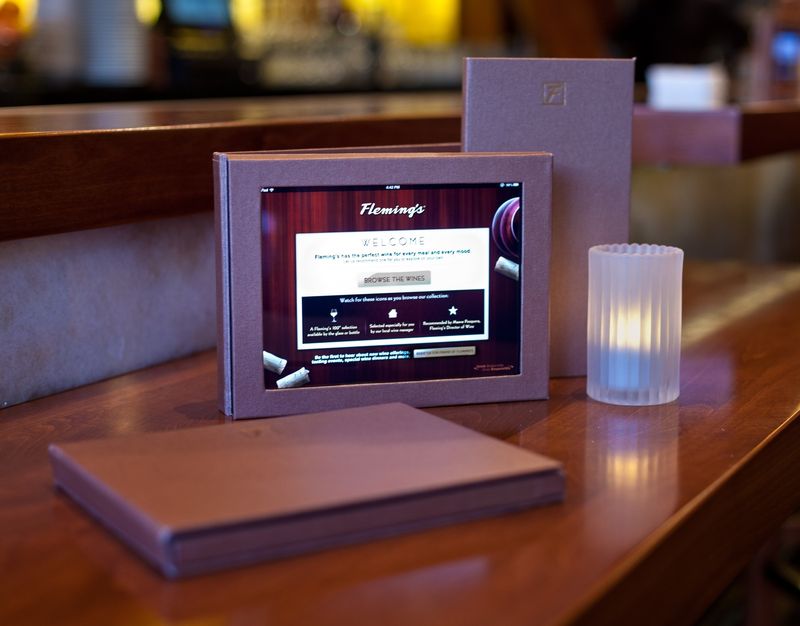 Flemings Steakhouse WinePad